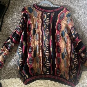 vintage 90’s knitted design sweater seven oaks